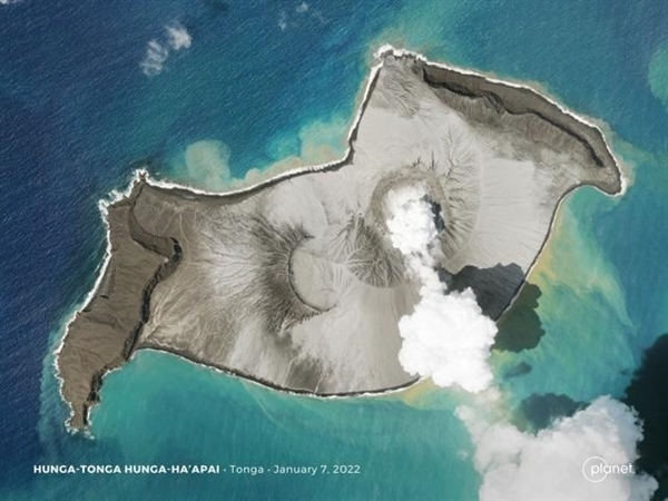 气压传播超1万公里！央视：汤加火山喷发被确认为大气层内最大“