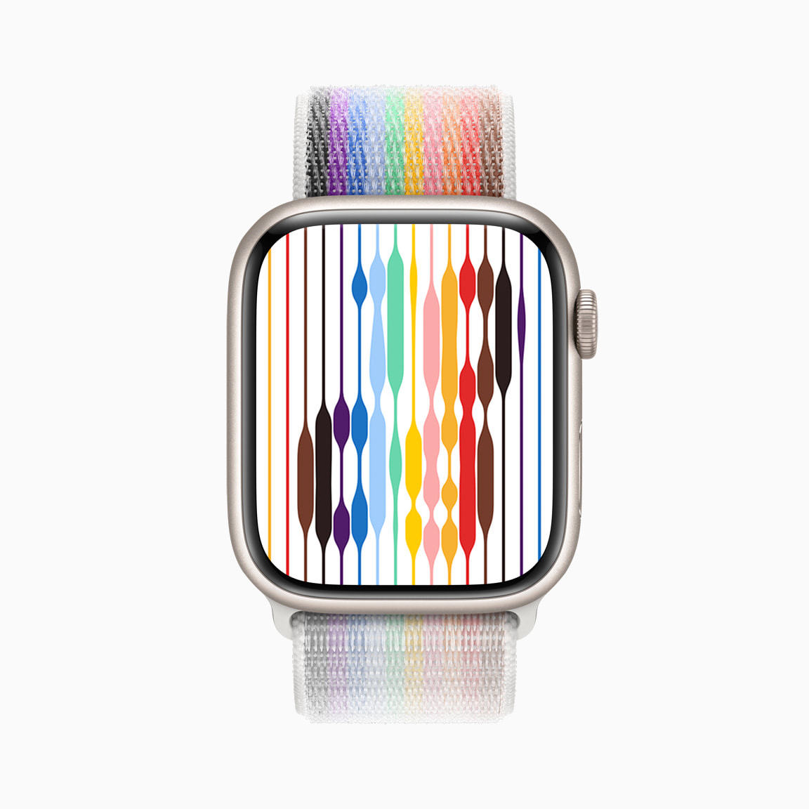 苹果发布全新Apple Watch彩虹表带