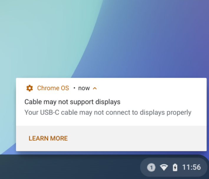 谷歌chromebook更新usb-c数据线