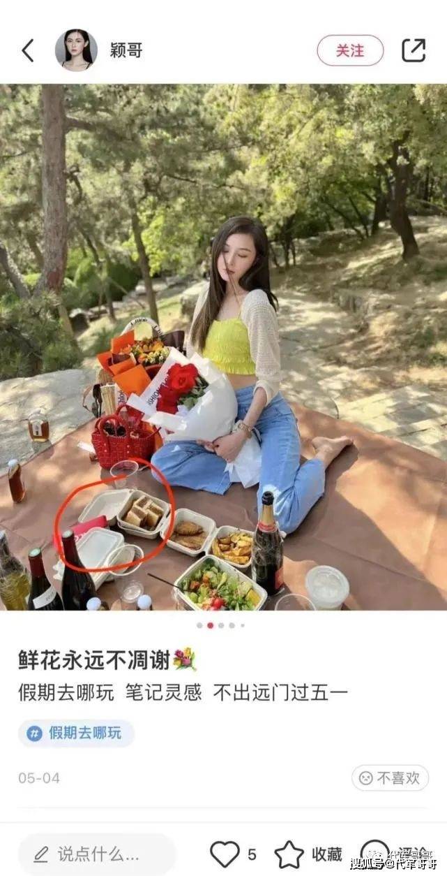 汪小菲张颖颖五一假期野餐被扒出，网友喊话张兰：我还有正面照