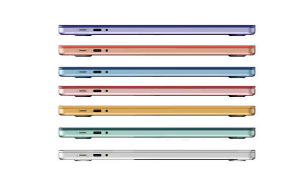 苹果全新MacBook Air高清渲染图来了：刘海屏设计 7