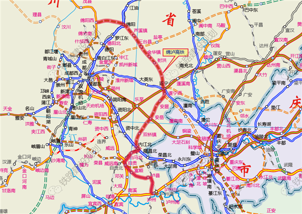 川南城际铁路自贡至宜宾段控制性工程合龙完成