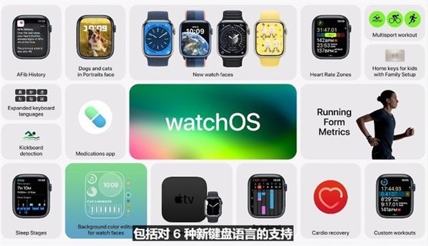 苹果watchos9发布会新增三项功能