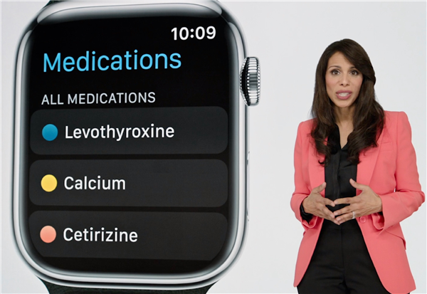 苹果发布WatchOS 9系统：4款炫酷表盘、吃药能提醒