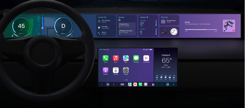 苹果全新carplay将扩展到其他车载系统功能