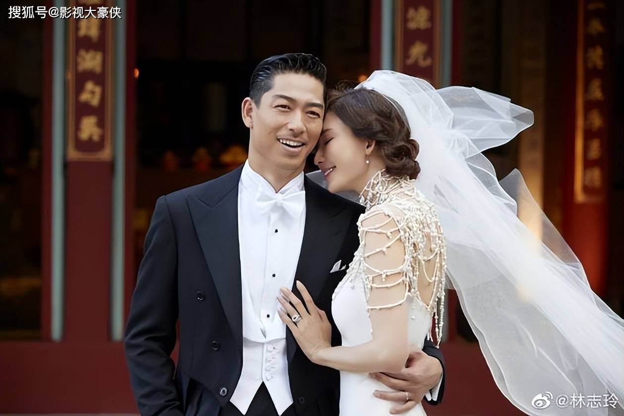 47岁“台湾第一名模”林志玲罕见牵手庆祝结婚三周年