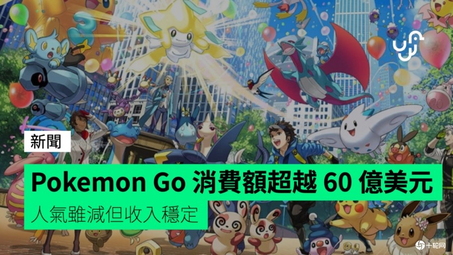 |pokemongo总消费额超60亿美元,相当可观