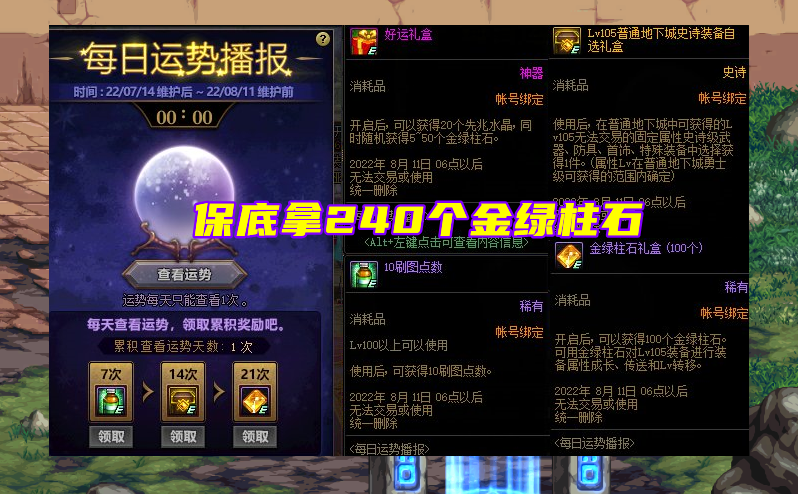 |dnf：国服7.14更新，夏日套+组队刷图攻略