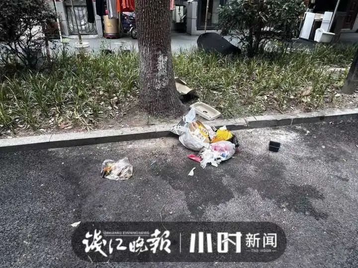 小区附近垃圾乱扔，居民有话说