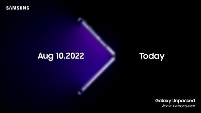 三星galaxyzfold4折叠屏手机8月10日召开