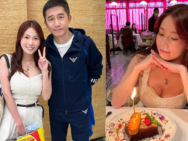 24岁女星生日偶遇梁朝伟，获男神亲密搂肩，刘嘉玲独自在上海隔离