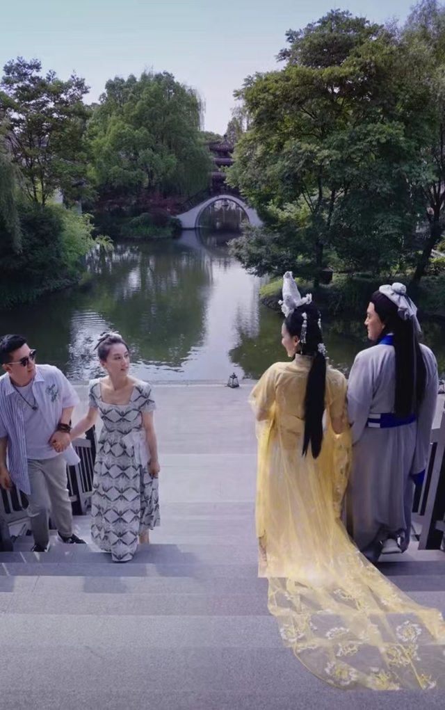 黄圣依杨子重现《天仙配》，时隔15年再扮七仙女董永，引回忆杀