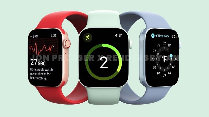 Apple Watch Series 7曝光：6款型号，运行watchOS 8