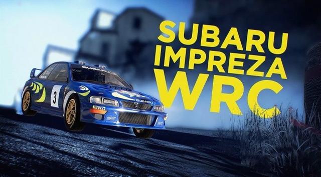 看到标志性的斯巴鲁翼豹subaru impreza现身于1997年圣雷莫国际拉力赛