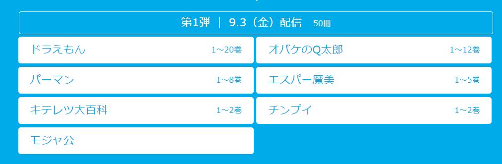 |藤子·F·不二雄大全集电子版9月3日上线 蓝胖子等名作陆续发布