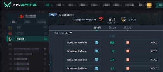 |英雄联盟：WE 3-0横扫BLG GEN 2-0击败NS