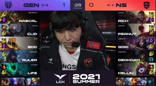 |英雄联盟：WE 3-0横扫BLG GEN 2-0击败NS