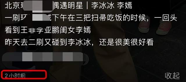 48岁李冰冰现身游乐园，扎脏辫穿紧身衣身材优越，李嫣大长腿显眼