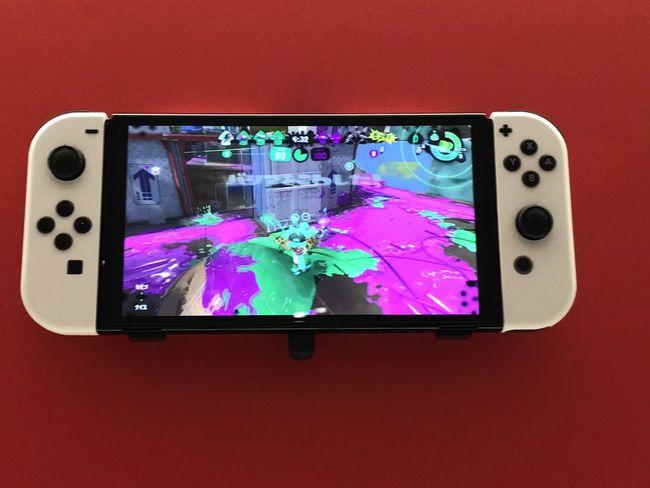 Switch OLED款式真机实拍图新鲜出炉