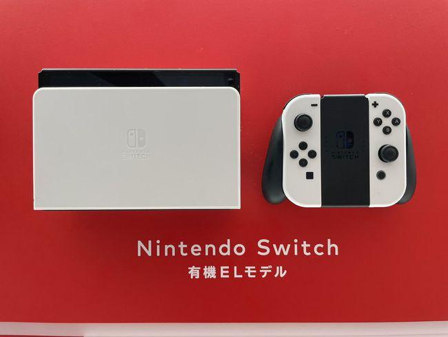 Switch OLED款式真机实拍图新鲜出炉