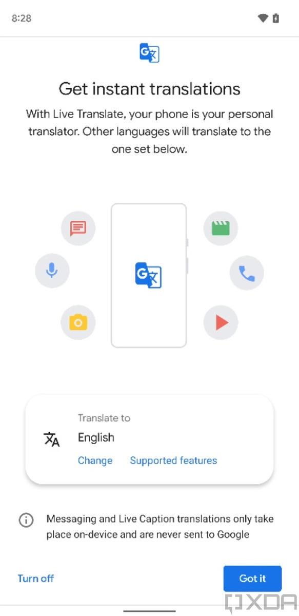 Pixel 6 Live Translate：结合了Google最好的翻译功能