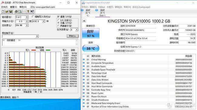 极限寿命测试：QLC写入100T之后，金士顿NV1发生了什么变化？