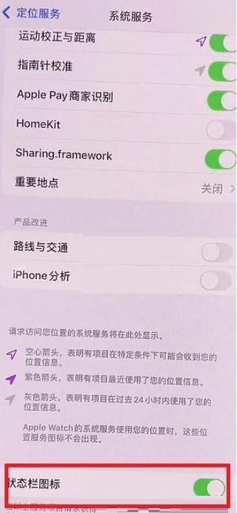 iOS15左上角蓝色的箭头怎么关闭？蓝色箭头是什么意思？