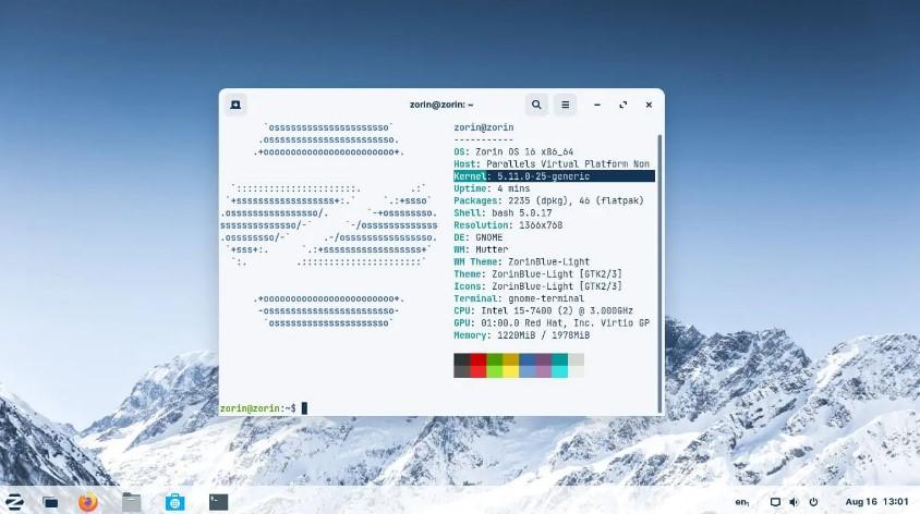 Zorin OS 16系统，易用美观且运行流畅！是Win11替代品？