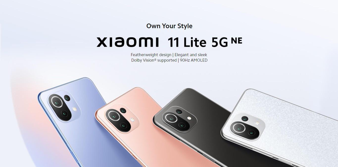 小米 11 Lite NE 5G 海外发布：2048 元起，骁龙 778G/轻至 158g