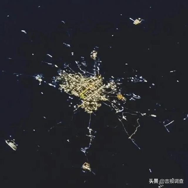 实在是太珍贵啦——航天员眼中的长春和沈阳夜景