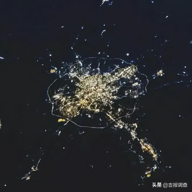 实在是太珍贵啦——航天员眼中的长春和沈阳夜景