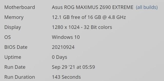 英特尔12代酷睿旗舰i9-12900/i9-12900KF曝光