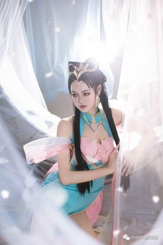 |cos：穿旗袍的玉环姐姐?，镜花水月，国色天香