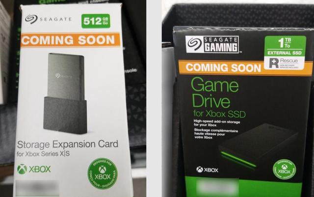 |1T扩展卡太贵？希捷512GB Xbox扩展卡现身零售店