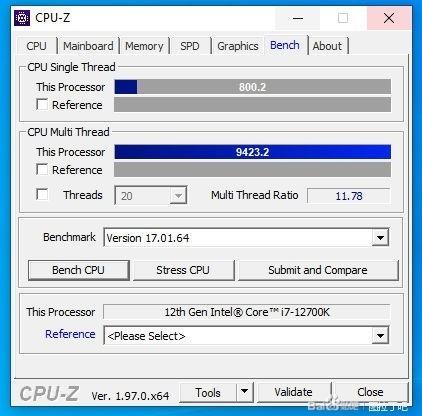 英特尔12代i7-12700K跑分首曝：终结AMD YES！