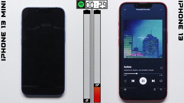 iPhone13mini和iPhone13续航测试：体验让人惊喜，不会成为绝唱