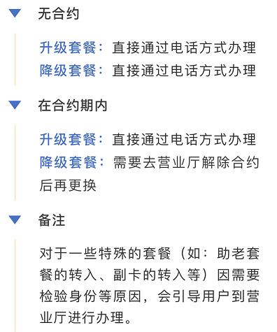 套餐降级必须到营业厅办理？网友质疑：升级容易降级难