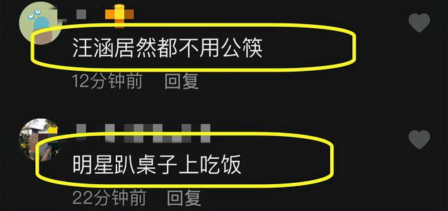 汪涵杨迪聚餐被批“不良行为”，网友：这手腕有多大？