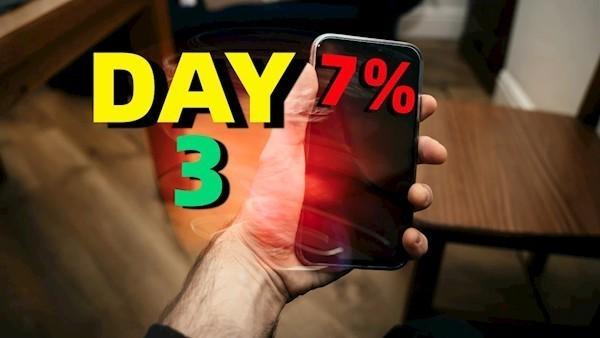 iPhone 13 Pro Max续航太顶了：用3天还剩7%