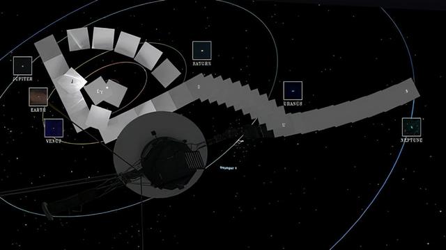 已经飞行230亿公里，旅行者一号最后拍摄的照片，为何令人深思？