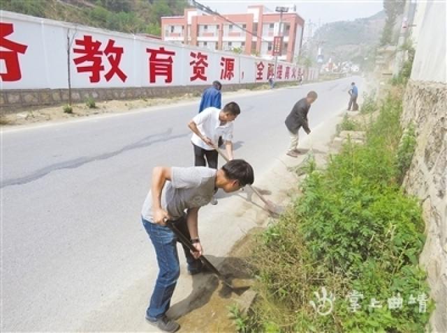 会泽：环境整治换新颜 美丽雨碌入画来