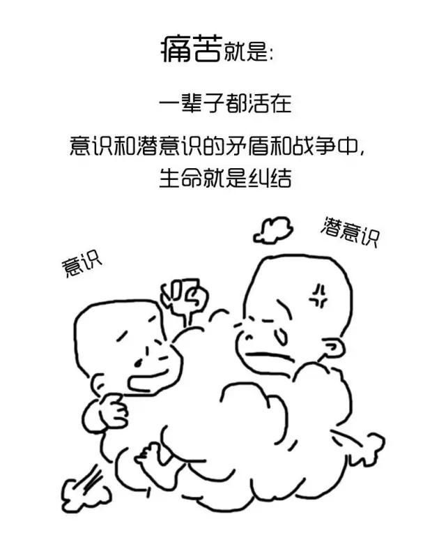 一副漫画，秒懂什么是潜意识