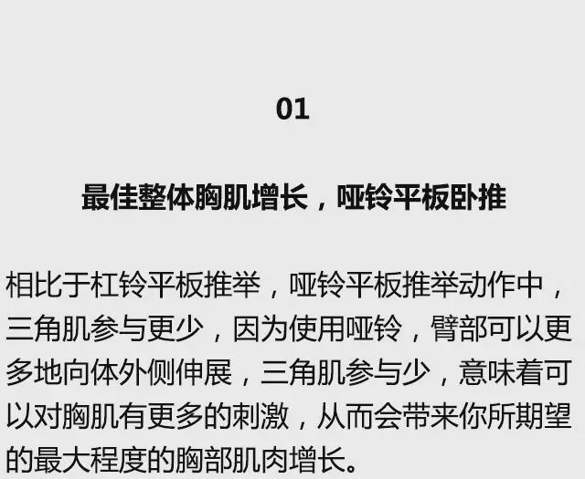 全身各部位肌肉最佳训练动作，值得你浪费时间练