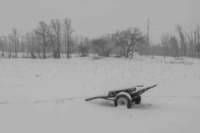 美图‖北方冬季——暴风雪后的奈曼北线