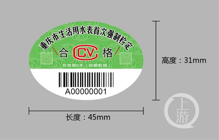 快来看！你家燃气表、水表的首检合格标志上新了