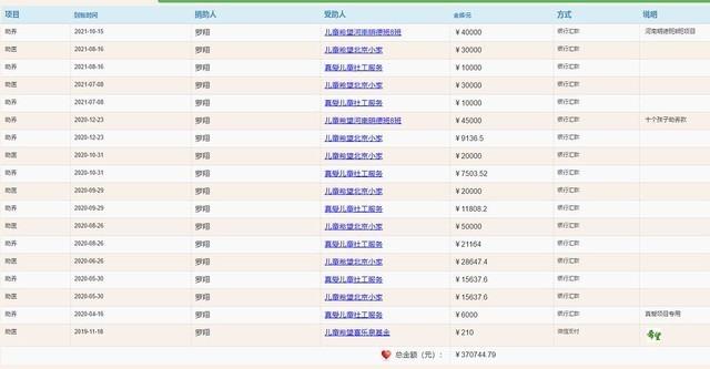 37万多元 罗翔捐出B站所有收入