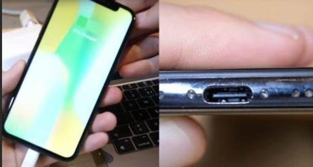 把iPhone X改装成USB-C接口竟卖了55万