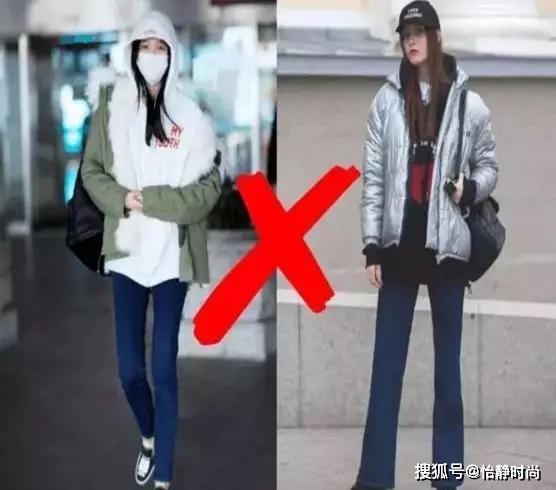 女人不管是穿羽绒服还是大衣尽量少配这3件内搭，表示: 很难看