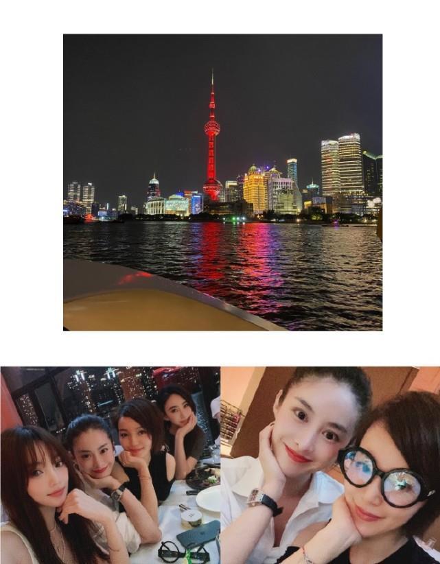 李小璐晒女儿近照，甜馨长发披肩，手叉腰秀大长腿星范儿十足