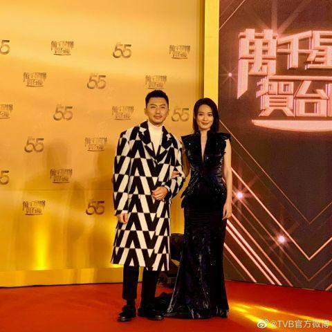 TVB“万千星辉贺台庆”红毯照曝光：众星齐聚 星光熠熠